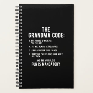 The Grandma Code Fun Is Mandatory Planner