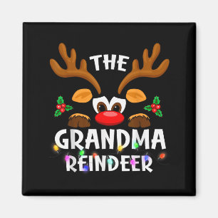 The Grandma Reindeer Christmas Men Women Magnet