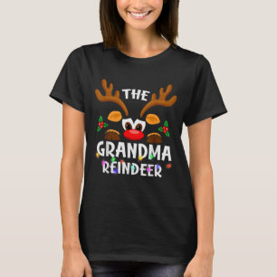 The Grandma Reindeer Christmas Men Women T-Shirt