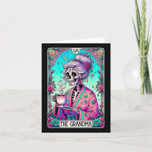 The Grandma Tarot Card Skeleton Mothers Day Witch