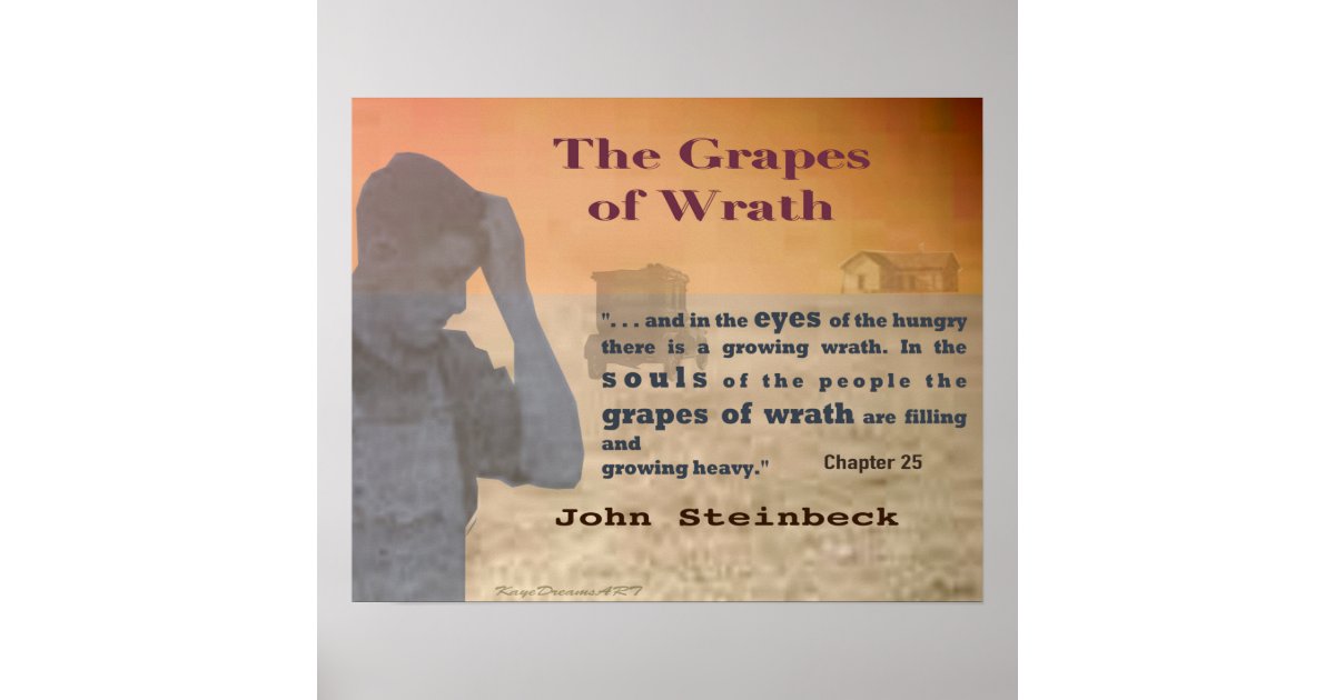 thesis statement for the grapes of wrath