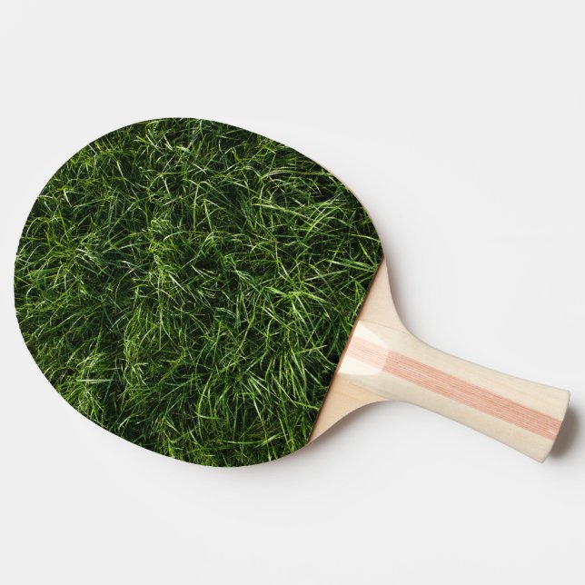 The Grass is Always Greener Ping Pong Paddle (Side)