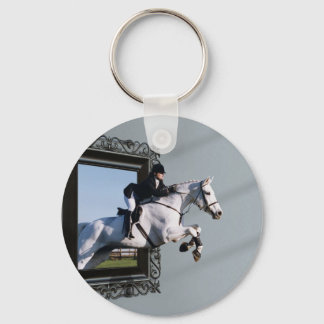 The Grass Is Greener........ Keychain