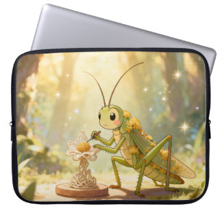 The Grasshopper and the Nectar Artwork.1 Laptop Sleeve