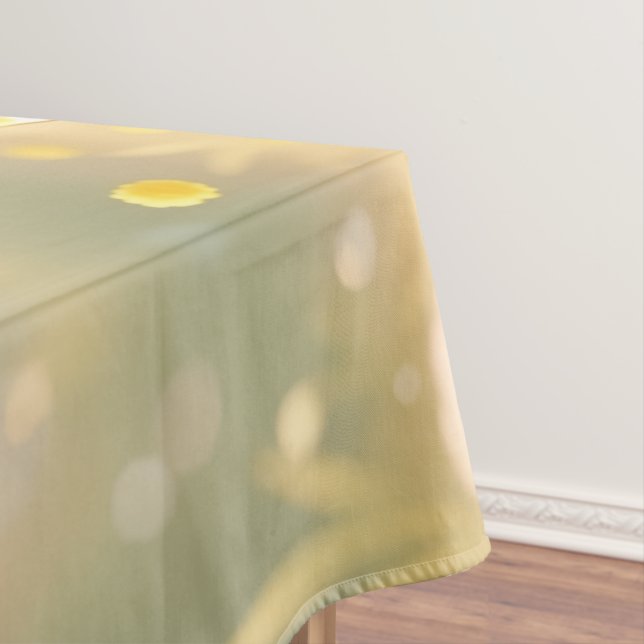 The Grasshopper and the Nectar Masterpiece Tablecloth (In Situ)