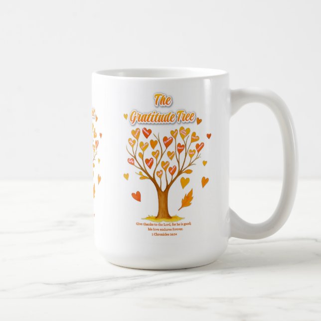 'The Gratitude Tree' Mug (Right)