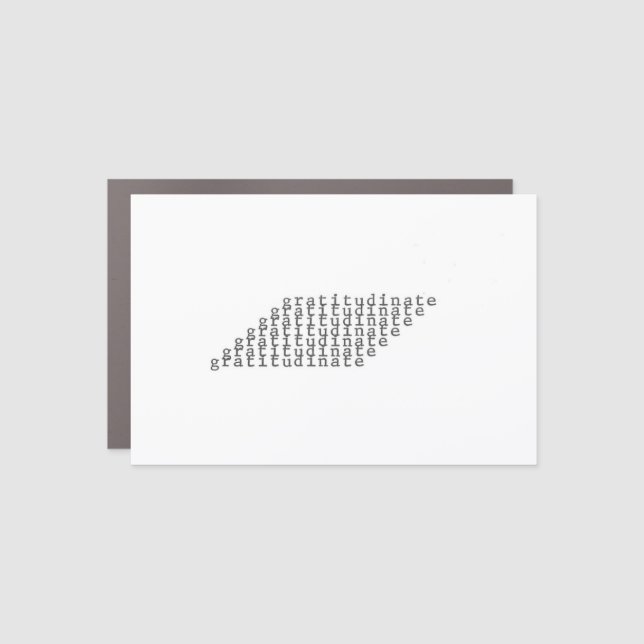 the gratitudinate magnet (Front)