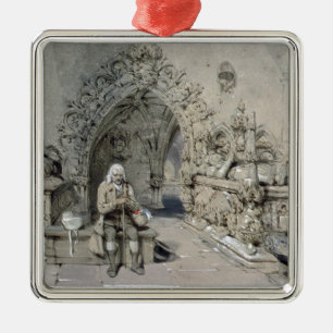 The Grave of Little Nell Metal Ornament