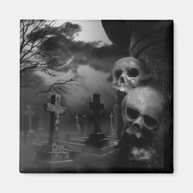 The Graveyard Shift - Gothic Magnet (Front)