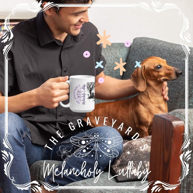 The Graveyard's Melancholy Lullaby Coffee Mug (The Graveyard's Melancholy Lullaby cover from The Beekeeper Store)