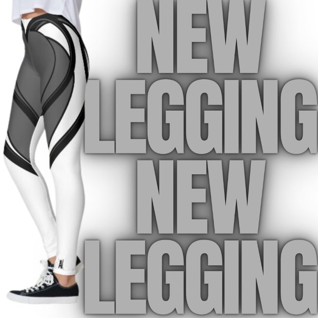 The gray, black heart art design leggings (Creator Uploaded)