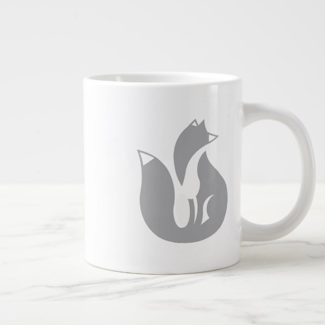 The Gray Fox Mug (Right)