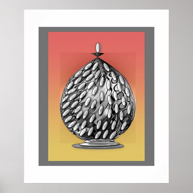 The Gray Ginger Jar Art Poster (Front)