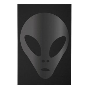 The Grays - Ancient Alien Faux Canvas Print