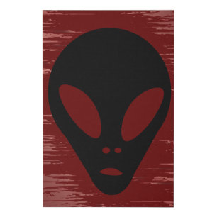 The Grays - Ancient Aliens Faux Canvas Print