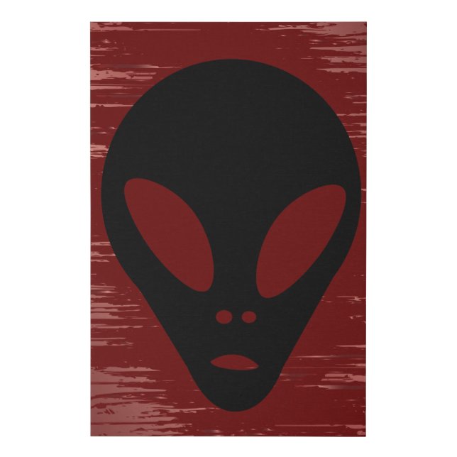 The Grays - Ancient Aliens Faux Canvas Print (Front)