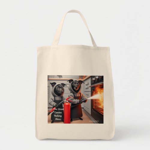 The Great Americanine Bake Off Tote Bag