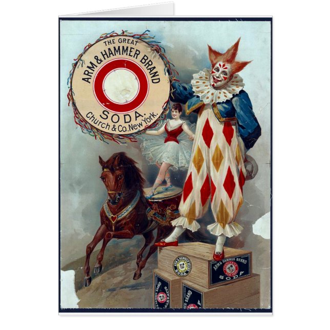 The Great Arm & Hammer Brand Soda Cards (Front)