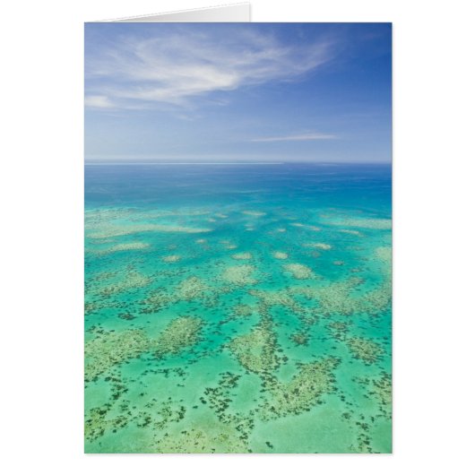 The Great Barrier Reef, aerial view of Green (Front)