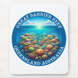 The Great Barrier Reef, Queensland, Australia Mouse Pad