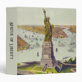 The Great Bartholdi Statue, Statue of Liberty 3 Ring Binder