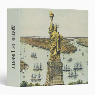 The Great Bartholdi Statue, Statue of Liberty 3 Ring Binder