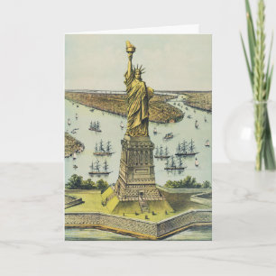The Great Bartholdi Statue, Statue of Liberty Card