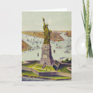 The Great Bartholdi Statue, Statue of Liberty Card
