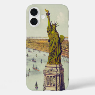 The Great Bartholdi Statue, Statue of Liberty iPhone 16 Plus Case