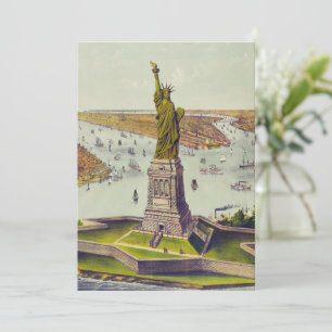 The Great Bartholdi Statue, Statue of Liberty Invitation