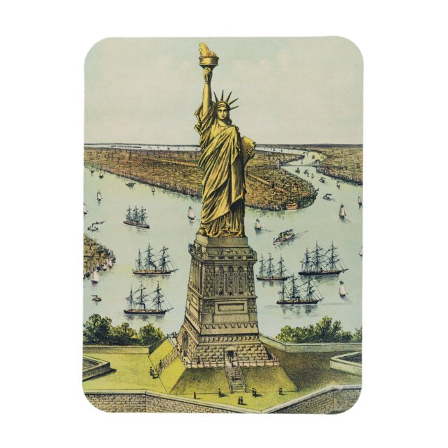 The Great Bartholdi Statue, Statue of Liberty Magnet (Vertical)