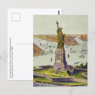 The Great Bartholdi Statue, Statue of Liberty Postcard