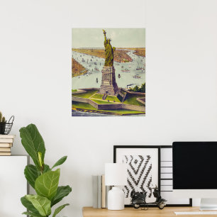The Great Bartholdi Statue, Statue of Liberty Poster