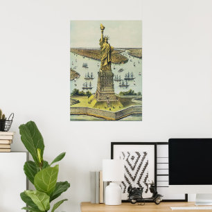 The Great Bartholdi Statue, Statue of Liberty Poster
