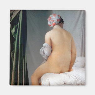 The Great Bather (Seated Woman), Dominique Ingres Magnet
