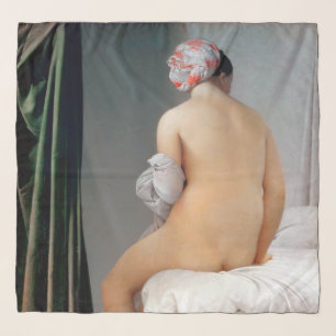 The Great Bather (Seated Woman), Dominique Ingres Scarf