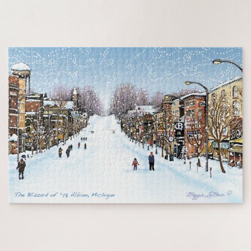 The Great Blizzard Jigsaw Puzzle