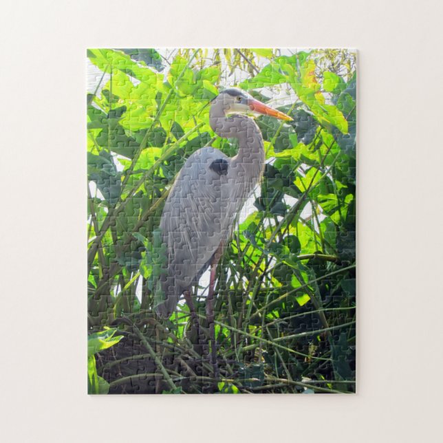 The Great Blue Heron Puzzle (Vertical)