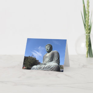 The Great Buddha: Kamakura, Japan Card
