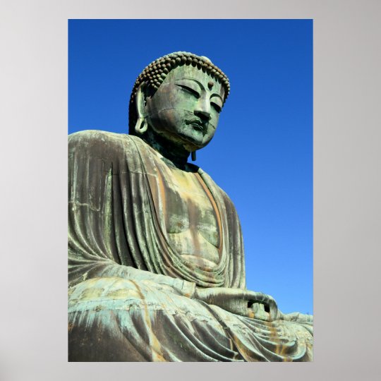 The Great Buddha: Kamakura, Japan Poster | Zazzle.com