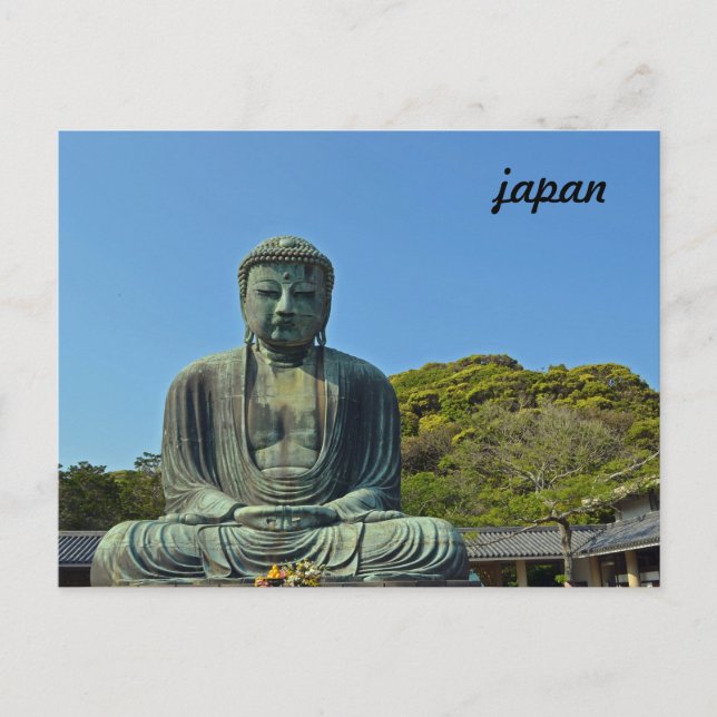 The Great Buddha of Kamakura Postcard (Front)