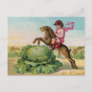 The Great Cabbage Patch Steeplechase Postcard