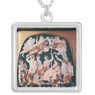 The Great Cameo of France Silver Plated Necklace