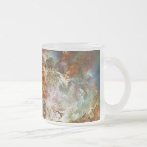 The Great Carina Nebula NGC 3372 Star Birth Frosted Glass Coffee Mug