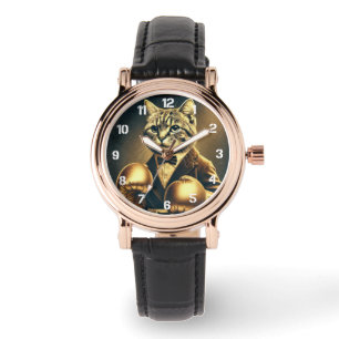 The Great Catsby – Cat with boxing gloves Watch