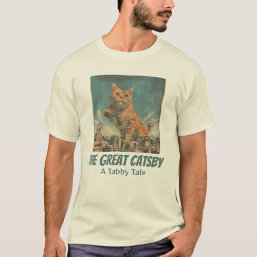 The Great Catsby Tabby Cats T_Shirt