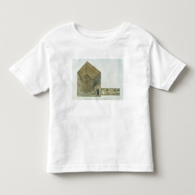 The Great Chamber in the second pyramid of Ghizeh, Toddler T-shirt (Front)