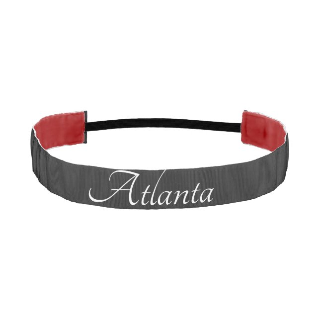 the great city of Atlanta Georgia Athletic Headband (Front)