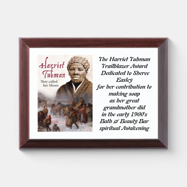 The Great Commission Award Plate Plaque (Horizontal)