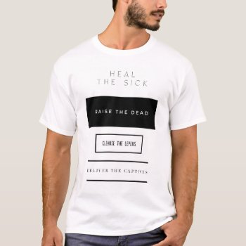 The Great Commission T-shirt by KingdomArt at Zazzle